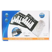 Детская игрушка 49 клавиши пианино светильник в комплекте светильник музыкальным и мультипликационным принтом «игрушек маленькие пианино электронная клавиатура Развивающие детские игрушки