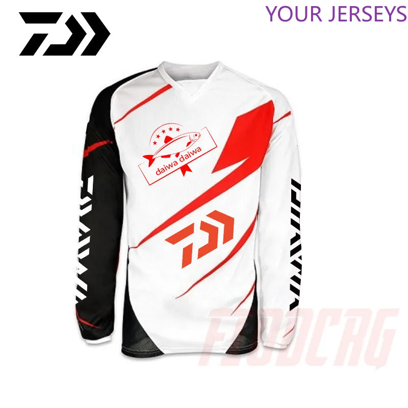 

DAIWA Long Sleeve Fishing Clothing Quick-Drying Sun UV Protection T Shirt Vests Sports Clothes Shirts DAIWA Pesca Camiseta