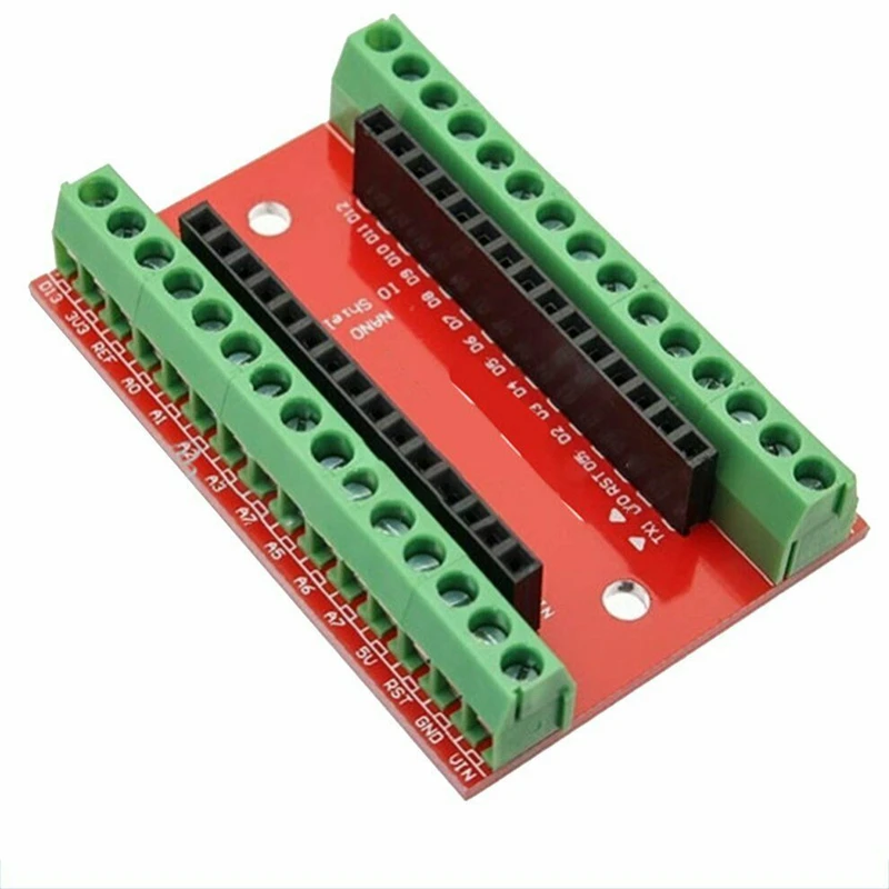 Для платы расширения NANO IO Shield нано контроллер терминальный адаптер для Arduino