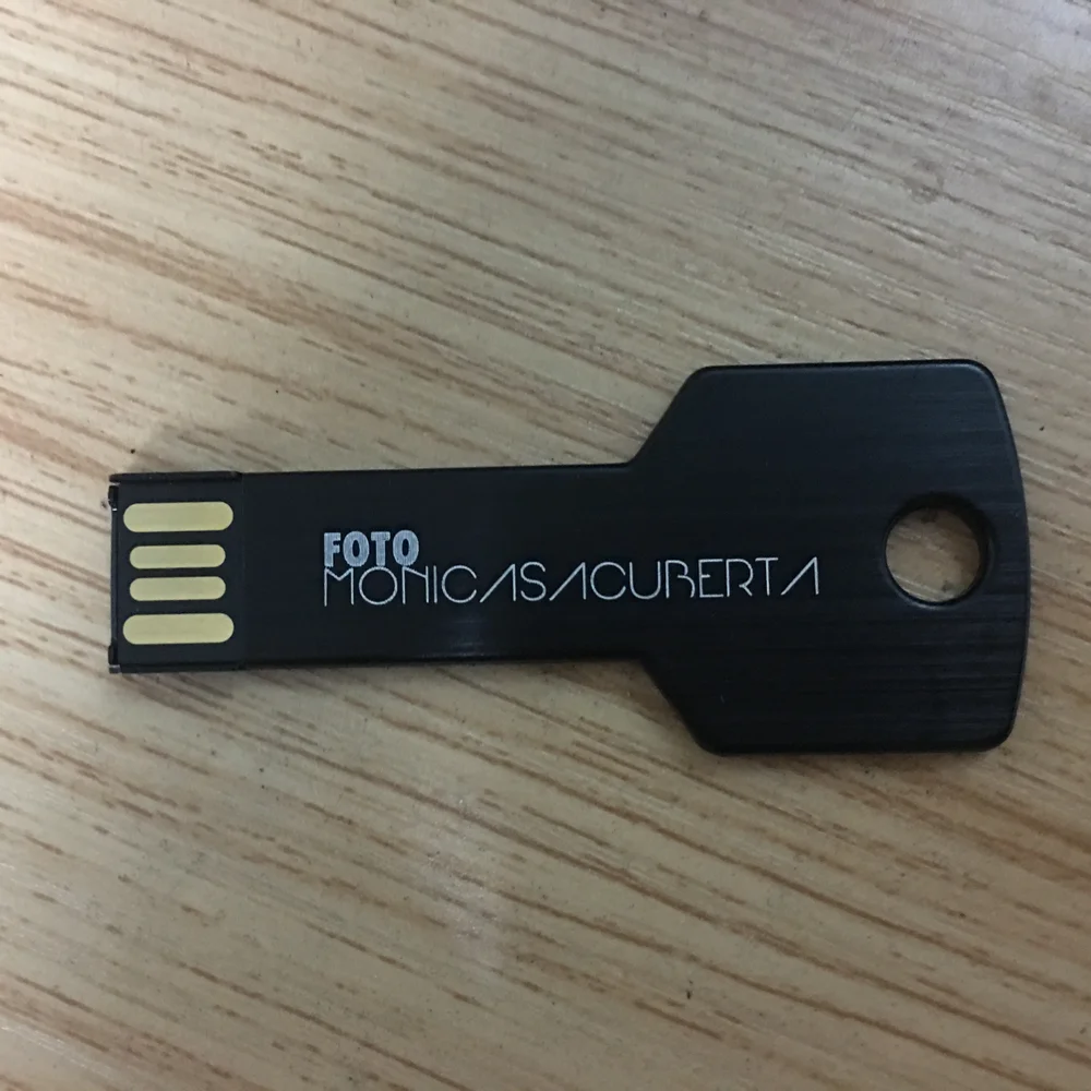 Флеш накопитель USB 2 0 металлический в форме ключа 10 шт./лот 4 ГБ 8 16 32 ГБ|USB