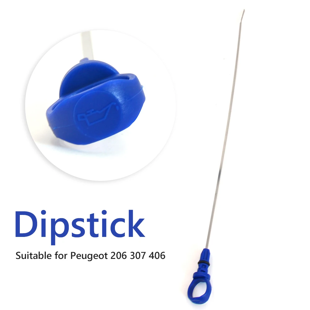 Car Engine Oil Dipstick Fluid Level Measure Tool for Peugeot 206 307 406 Citroen Xsara C4 C5 Xsara Picasso Berlingo 2.0hdi 11746