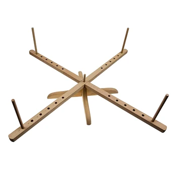 

Yarn Swift Table Top Yarn Winder Hand Operated Ball Winder Holder Knitting Tool