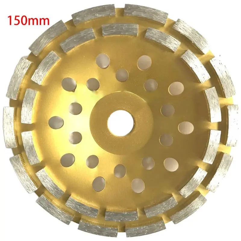 Алмазный сегмент шлифовальные насадки манжета колеса болгарка бетонный гранитный огранка камня M89B - Наружный диаметр: 150 мм