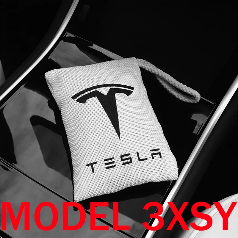 For Tesla Model 3 S X Remove odor formaldehyde Physical adsorption Activated carbon bamboo charcoal bag |