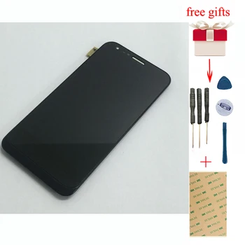 

Black LCD Display Screen Monitor Panel Screen + Touch Screen Digitizer Glass Sensor Assembly + Frame For ASUS Padfone 2 II A68