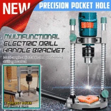 

Multifunctional Electric Drill Guide Bracket Adjustable Vertical Angle Guide Doweling locator Woodworking tools Dropshipping