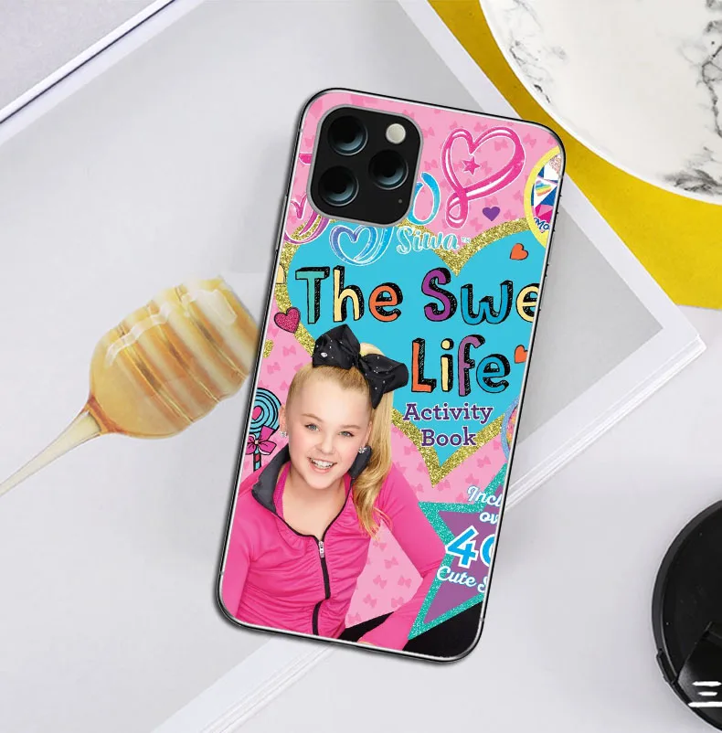 JoJo Siwa лук Joelle Joanie чехол для телефона чехол для iphone 11 11PRO X XR XS MAX 5S SE 6S 7 8PLUS роскошный мягкий чехол из ТПУ - Цвет: TPU
