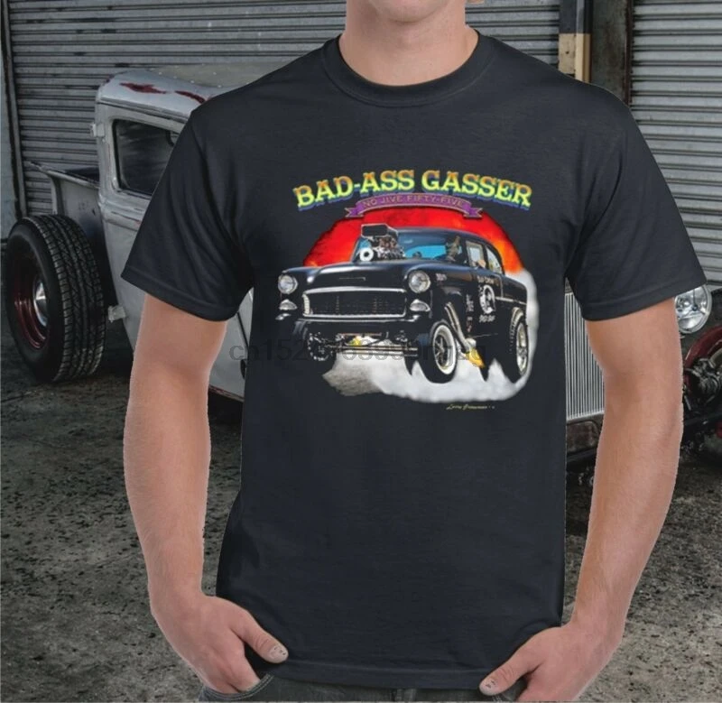 Футболка CHEV BAD ASS GASSER NO JIVE 55|Футболки| |