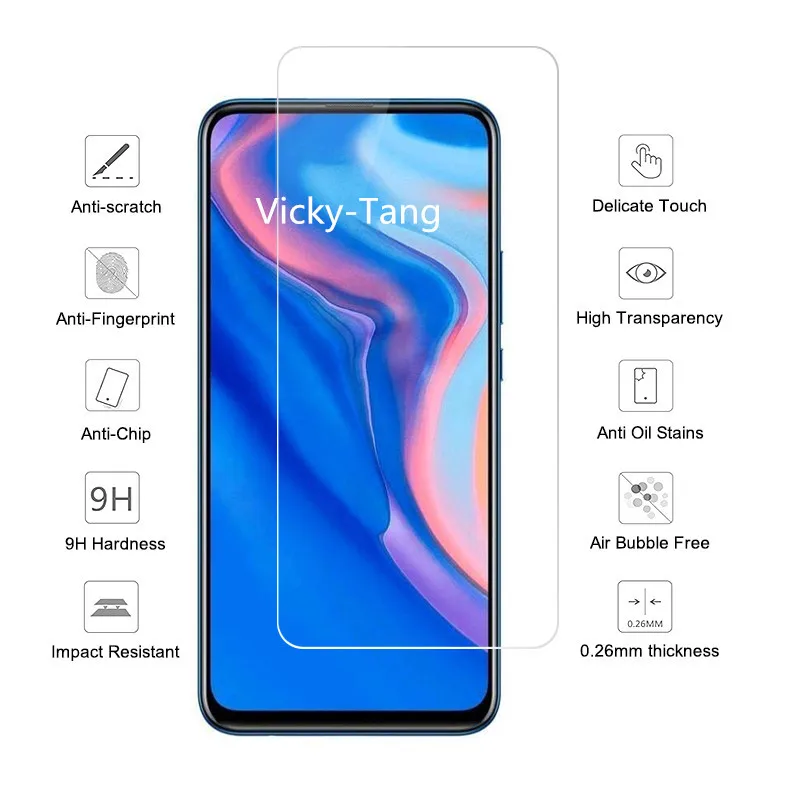 Закаленное стекло протектор экрана для huawei P Smart Z температурная зона защитная