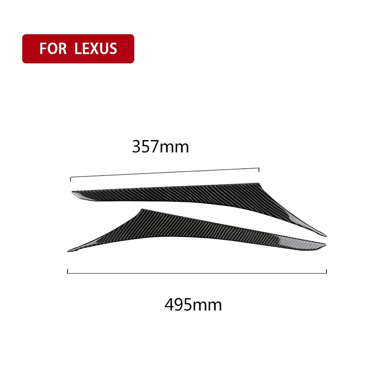Для LEXUS IS250 IS300 IS350-18 Автомобильная наклейка из углеродного волокна Боковая коробка переключения передач крышка отделка автомобиля Стайлинг наклейки s