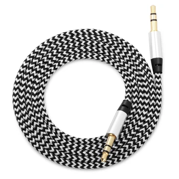 

3.5mm Stereo Car Auxiliary Audio Cable For Nissan Teana X-Trail Livina Sylphy Tiida Sunny March Murano Geniss Juke Almera