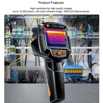 

Original Testo 865 Infrared Thermal Imager With Testo ScaleAssist Camera Thermal Imaging Thermometer To Warm Imager