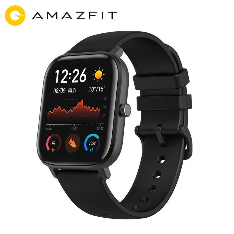 

Amazfit GTS Global Version Smart Watch 5ATM Waterproof Smartwatch 14 Days Battery GPS Music Control ETA OCT 15th US $139.99