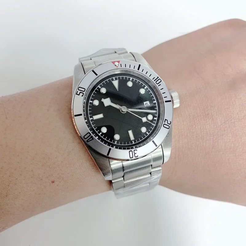 

41mm Watch Men 79230 Sea gull Automatic Mechanical Watch Military Sport Swim Clock Stainless Mechanical Watch Men