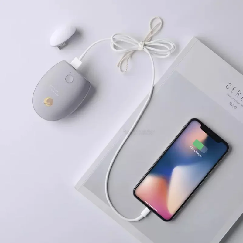 Xiaomi Mijia SOLOVE N2-S, 3 в 1, зимний нагреватель, зарядка от USB, грелка для рук, 2960 мА/ч, внешний аккумулятор для кемпинга, фонарик