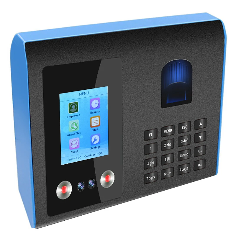 HOT SALE Donnwe FA01 Biometric Face facial Recognition Time Attendance System Machine Device with FREE SOFTWARE