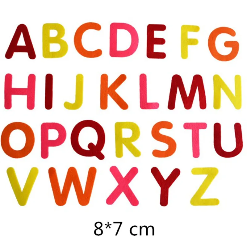  1 Set Lovely Felt Crafts for Kindergarten Wall Stickers Decorations Kids's Room Stickers Wool Felt  - 4000437302999