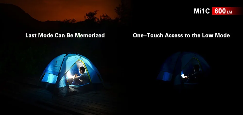 New Klarus Mi1C Cree XP-L HI V3 600 Lumens LED EDC Flashlight with USB Battery