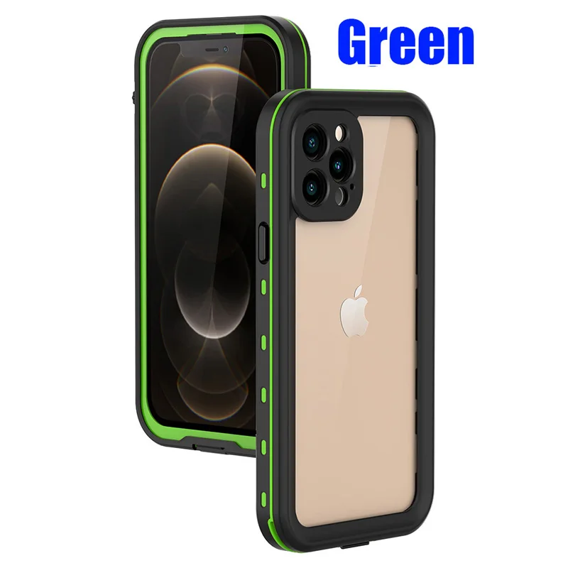 iphone 11 wallet case IP68 Waterproof For IPhone 13 12 11 Pro Max XS Max XR 678 Case RedPepper Clear Armor Cover Diving Underwater Swim Outdoor Sports iphone xr waterproof case