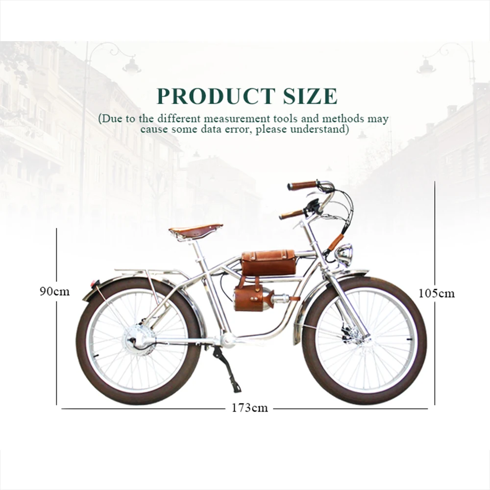 electric retro bicycle