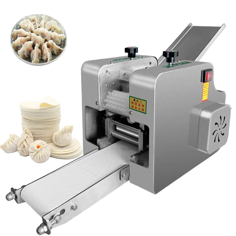 110V / 220V Dumpling Maker Machine Electric Pasta Maker Machine Fully Automatic Wonton Wrapper Noodle Slicer Noodle