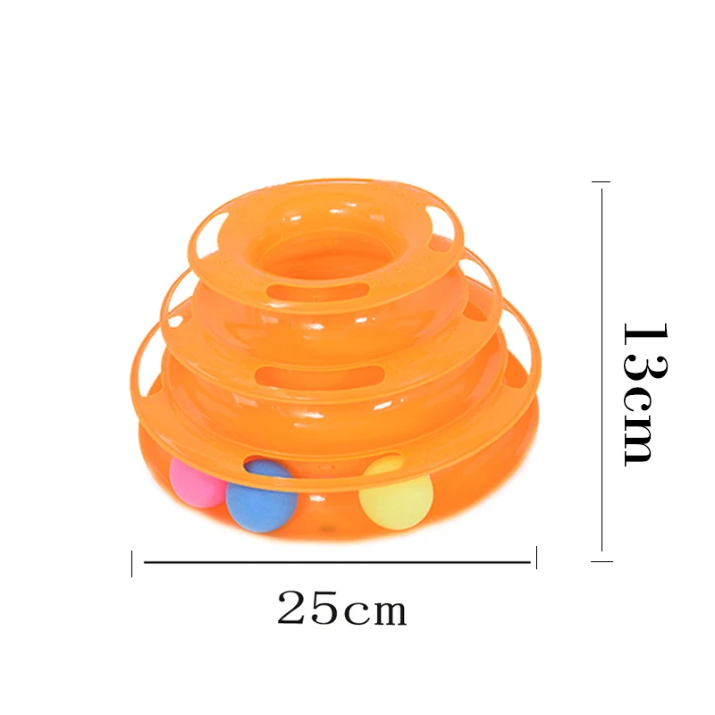 Three_Levels_pet_cat_toy_Tower_Tracks_Disc_cat_Intelligence_Amusement_triple_disc_cat_toys_ball