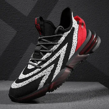 

Spring and Summer New Style Sports Casual Shoes Men's Transparent Color Bottom Mesh Fashion Night Light Horse Light Running Shoe