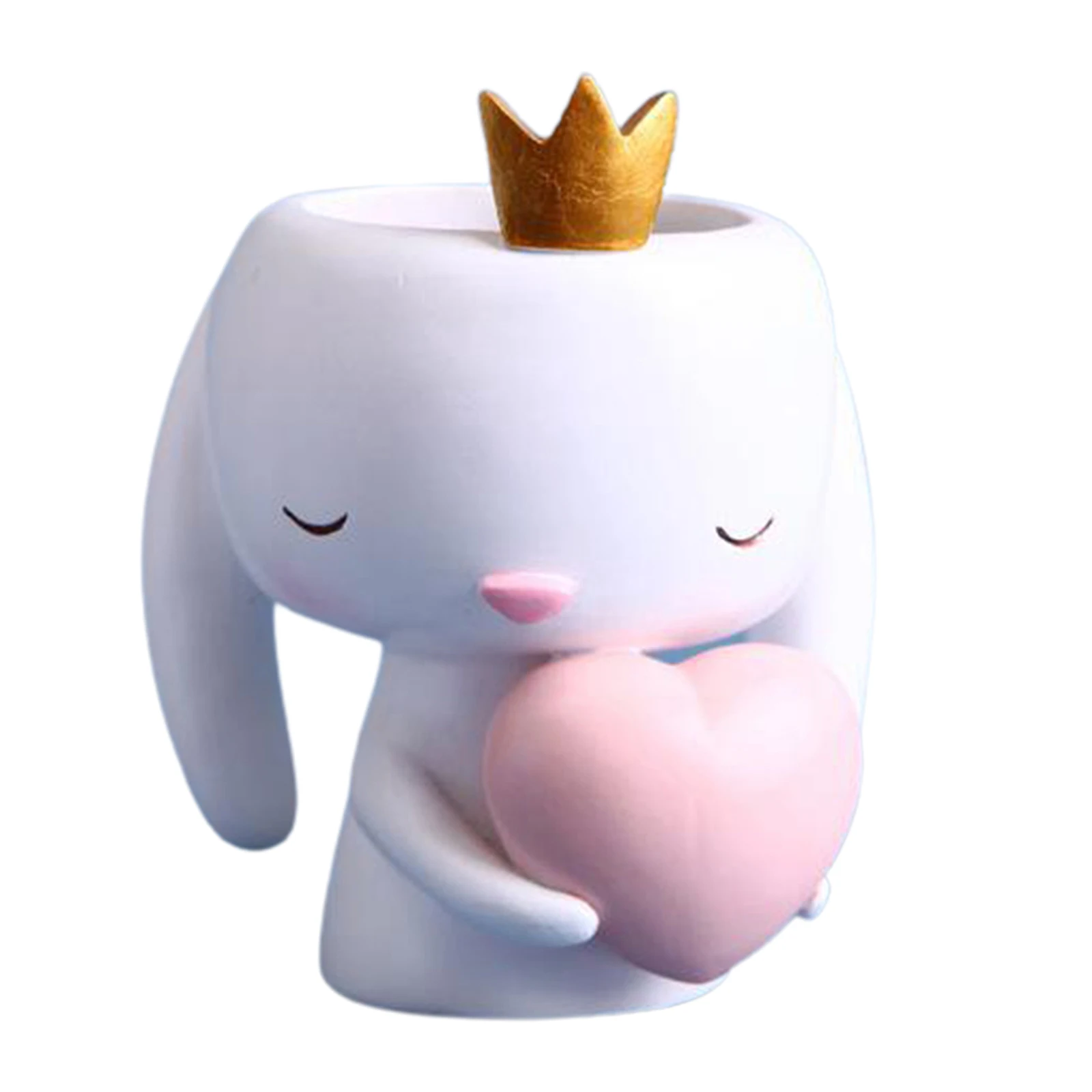 Resin Flower Pot Vase Animal Sculpture Cactus Succulent Planter Indoor