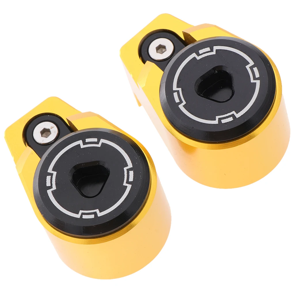 M8 & M10 CNC Universal Motorbike Shock Absorber Stabilizer Trim Cover Anti-theft Lock