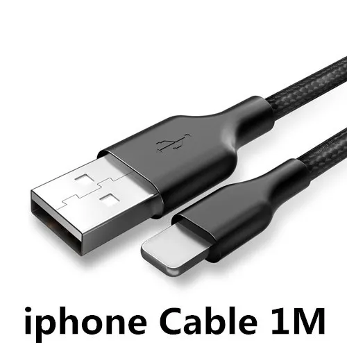XEDAIN 2 порта USB зарядное устройство для телефона 5 В/2,1 а EU/USA штепсельная вилка настенного адаптера устройства микро Зарядка данных для iPhone huawei светодиодный светильник для мобильного телефона - Тип штекера: For ip Cable 1M