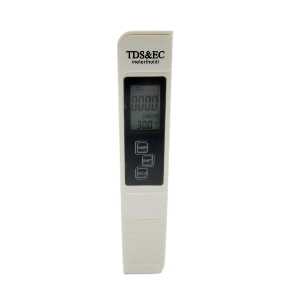 Измеритель Качества Воды цифровой инструмент TDS& EC температура 0-9990 ppm фильтр чистоты воды точный монитор
