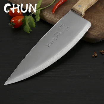 

CHUN Butcher Knives High Carbon Handmade Slaughter Knife 4Cr13 Stianless Steel Chef Cooking Cleaver Super Sharp Blade Wood Hand