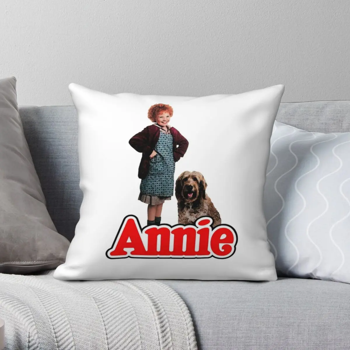 

Чехол для подушки Annie Sandy, полиэстеровый льняной бархатный креативный декоративный чехол на молнии, чехол для подушки, чехол для автомобильной подушки, оптовая продажа, 45x45