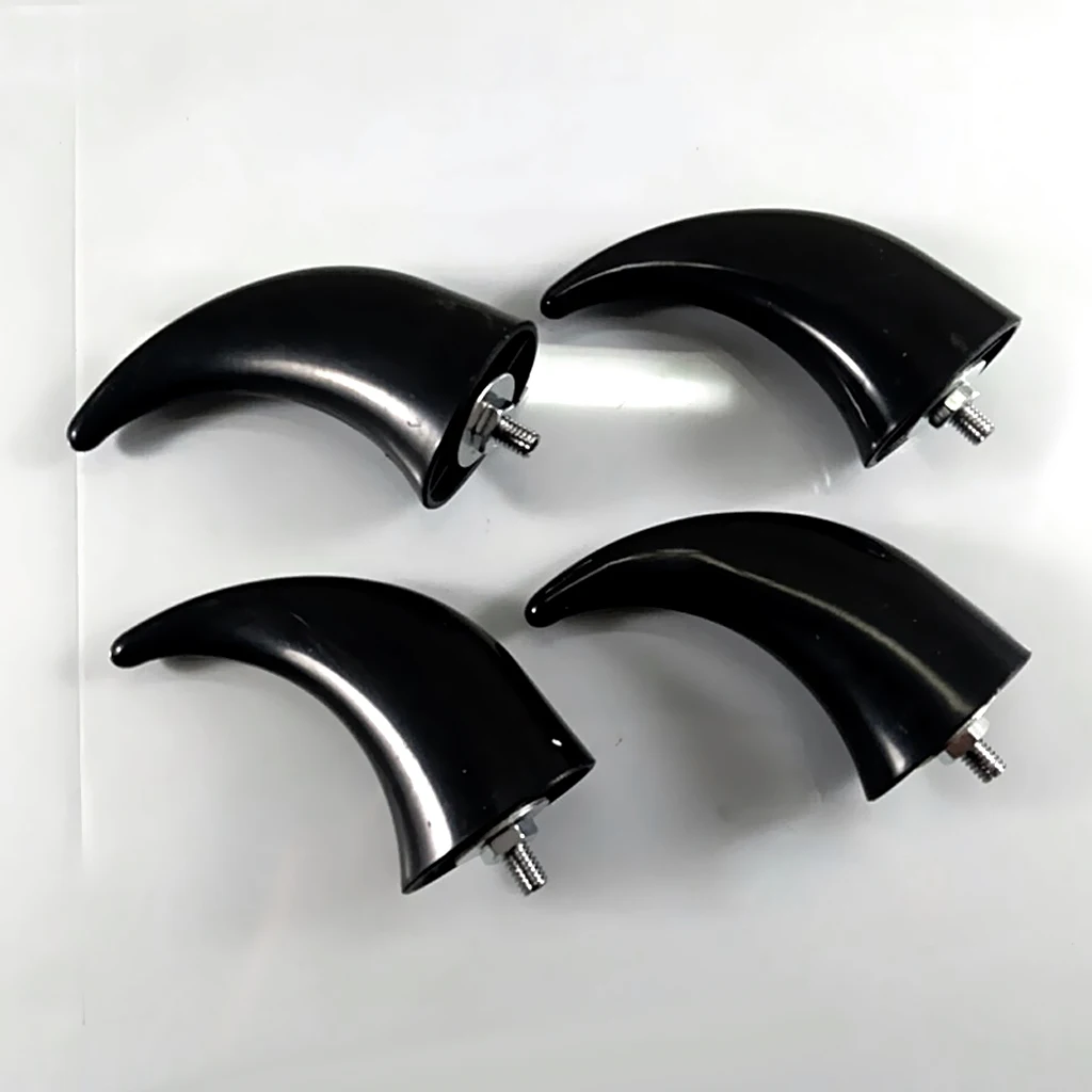 Motorcycle Motorbike Fender Front Horns Decoration For Chopper Bobber Touring