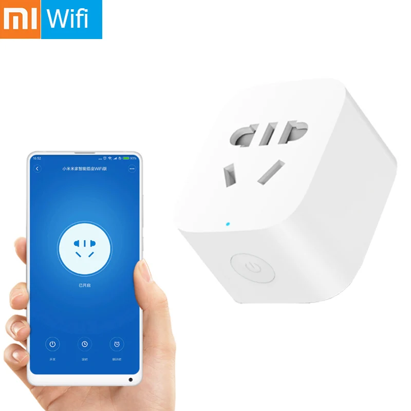 Умная розетка Xiaomi Mijia с поддержкой Wi Fi и дистанционным управлением 2019