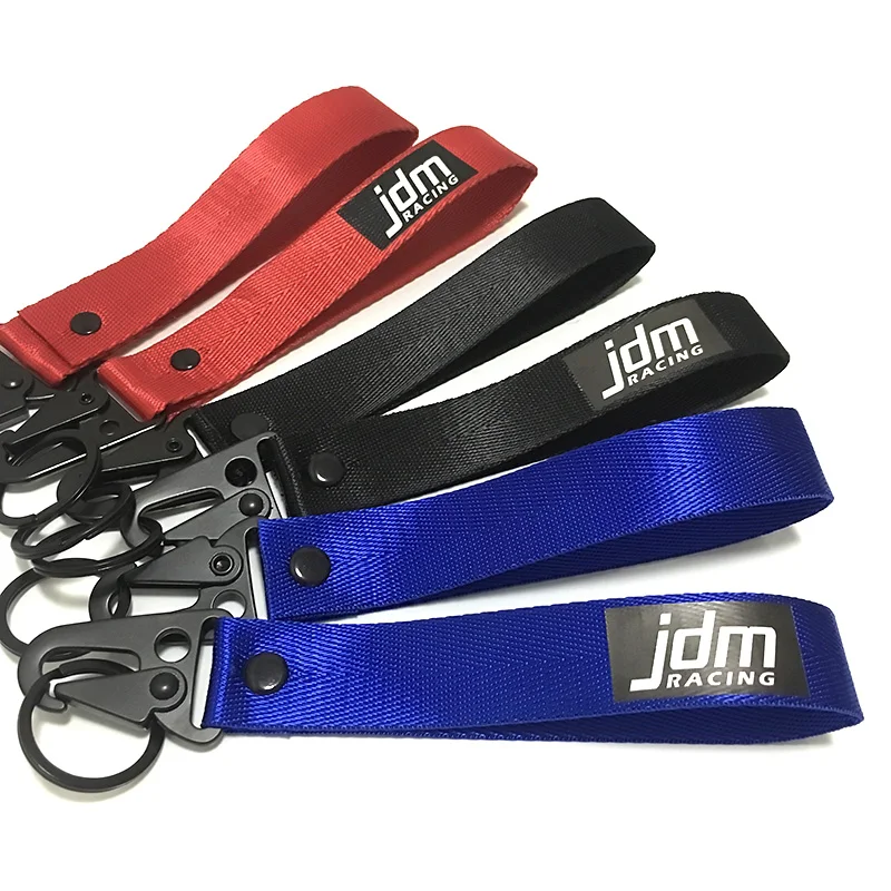 JDM Гоночный брелок для ключей мобильный телефон ID карта подвесной ремешок