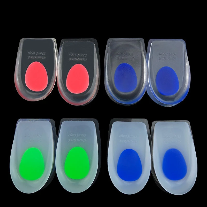 1-Pair-Unisex-Shoes-Heel-Cushion-Insoles-Soles-Silicon-Gel-Red-Blue-Relieve-Foot-Pain-Heel (3)