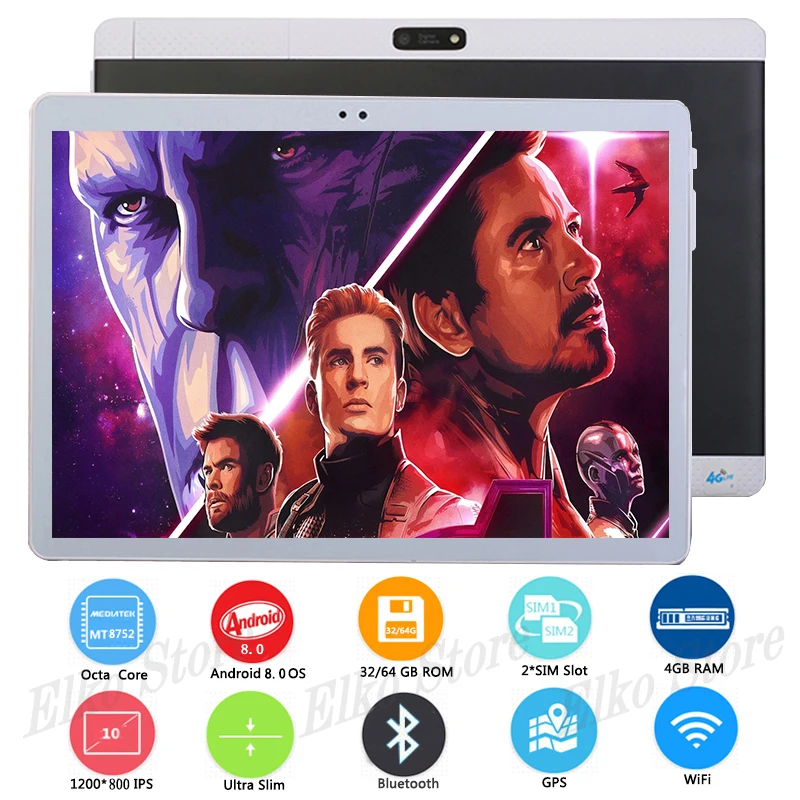 

Clearly/Fluently For Videos DHL Free Android 8.0 OS 10 inch Octa Core Tablet PC 4GB RAM 64GB ROM Dual Speakers tablet 10 10.1
