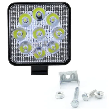 

Truck LED Working lights Fog Lamp 2700LM Boat IP67 6000K Motorcycles 2pcs