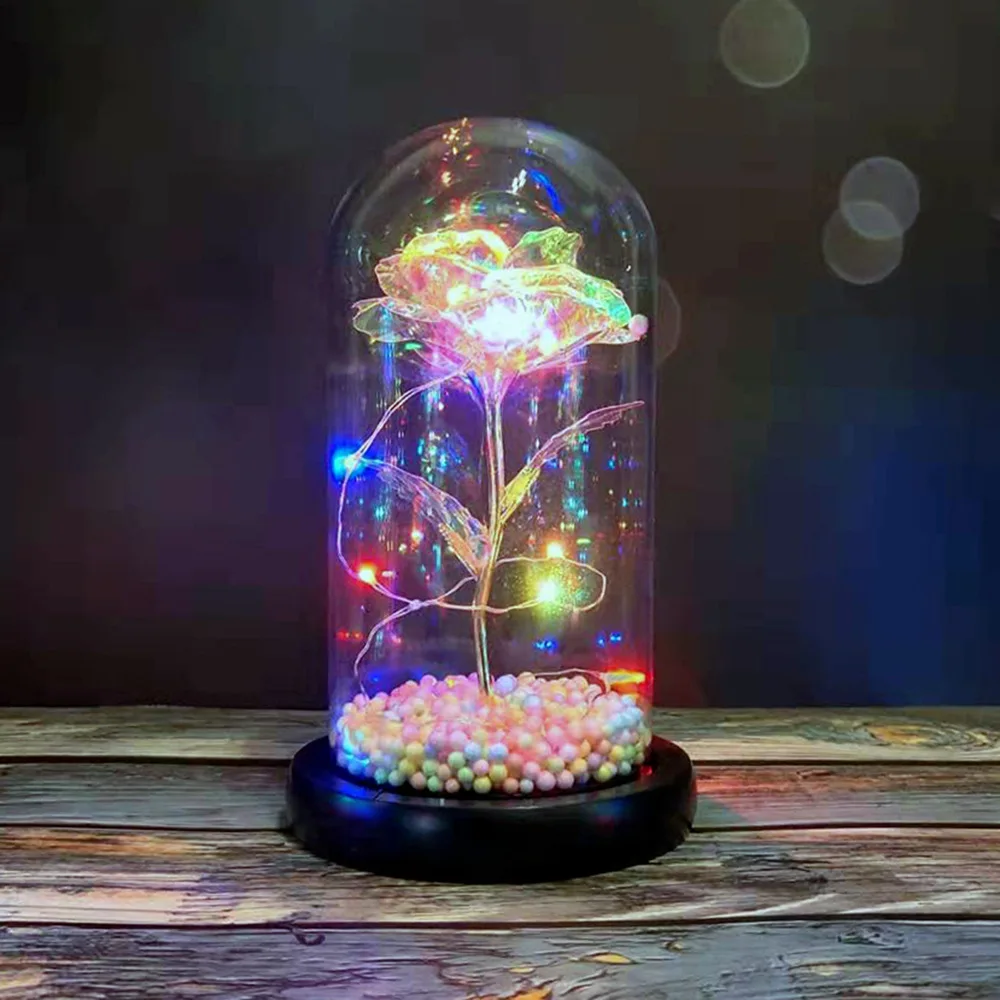 05-Bubble flower 1 шт. подарок на День святого Валентина для подруги светодиодный светильник цветок розы для Дня матери Свадебные подарки для гостей свадебные сувениры и подарки - Цвет: 05-Bubble flower