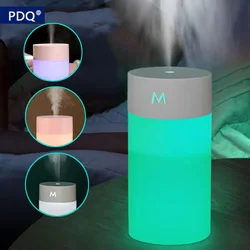 Diodo emissor de luz da noite colorido usb plug mesa de cabeceira portátil umidificador aroma atmosfera lâmpadas para quarto de crianças sala com ar condicionado