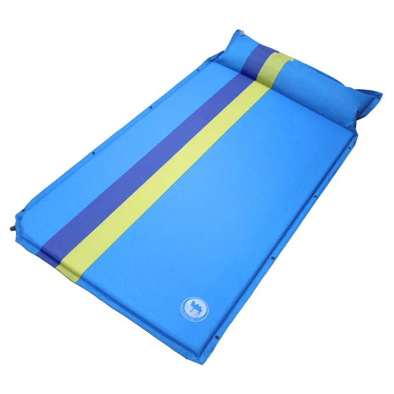 

036-3 Single Person Extra Wide 90 Cm Mixed Colors Automatic Inflatable Pad Outdoor Fit lu ying dian Purchasing Agents 90 Yuan