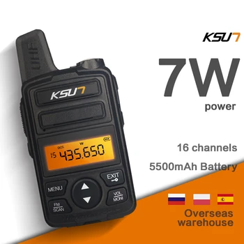 

Walkietalkie Mini Portable Radio Handheld Two Way Ham Radio Communicator HF Transceiver Walkie Talkie