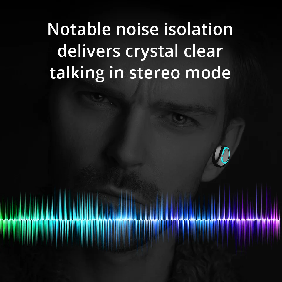 HBQ Q32 TWS Bluetooth 5 0 наушники беспроводные свободные руки спортивные Игровые с