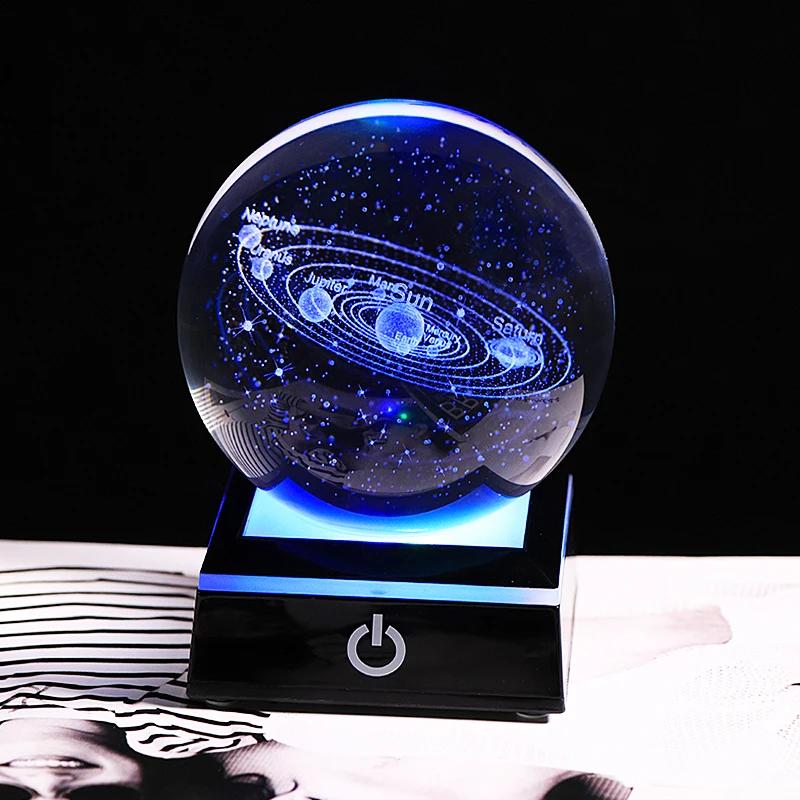 New 80mm K9 Crystal Solar System Planet Globe 3D Laser Engraved Sun System Ball with Touch.jpg Q90.jpg