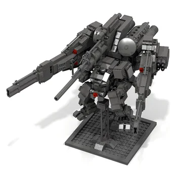 

Modiker 1100Pcs STEM MOC Raptor System and Griffin Mecha Model Small Particle Building Blocks Educational Toy Set - Dark Grey