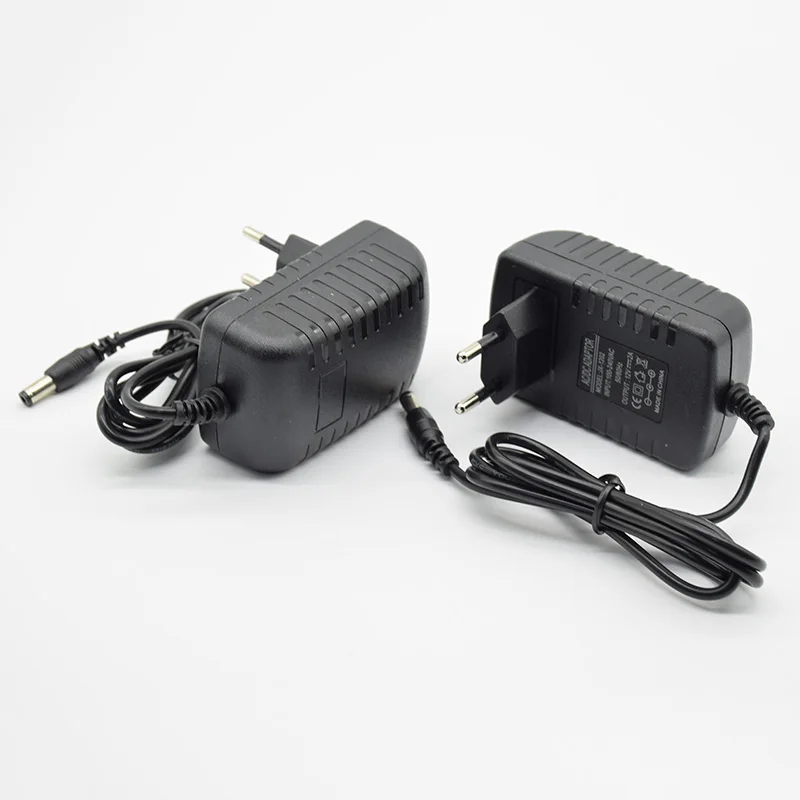 AC 110-240V DC 9V 0.5A 1A 1.5A 2A 500mA 5,5x2,5mm(2,1mm) Универсальный адаптер питания зарядное устройство адаптер ЕС Светодиодный светильник полосы