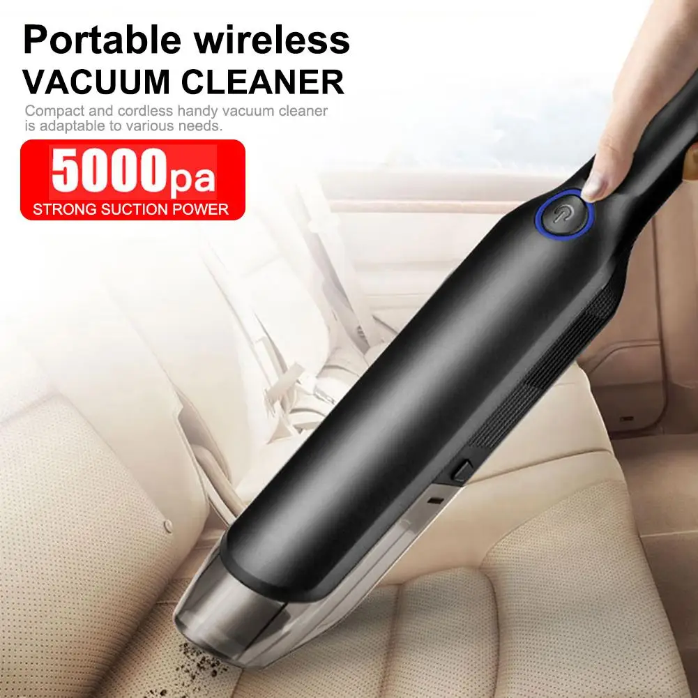 MINI HANDHELD PORTABLE CAR VACUUM CLEANER HOOVER WET DRY POWERFUL RECHARGEABLE 