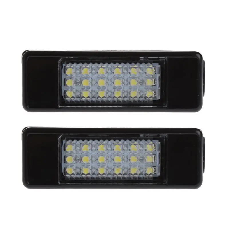 2 шт. 18 светодиодный номерной знак светильник для Peugeot 207 307 308 Citroen Berlingo 2004-2009 C3 C4 C5 C6