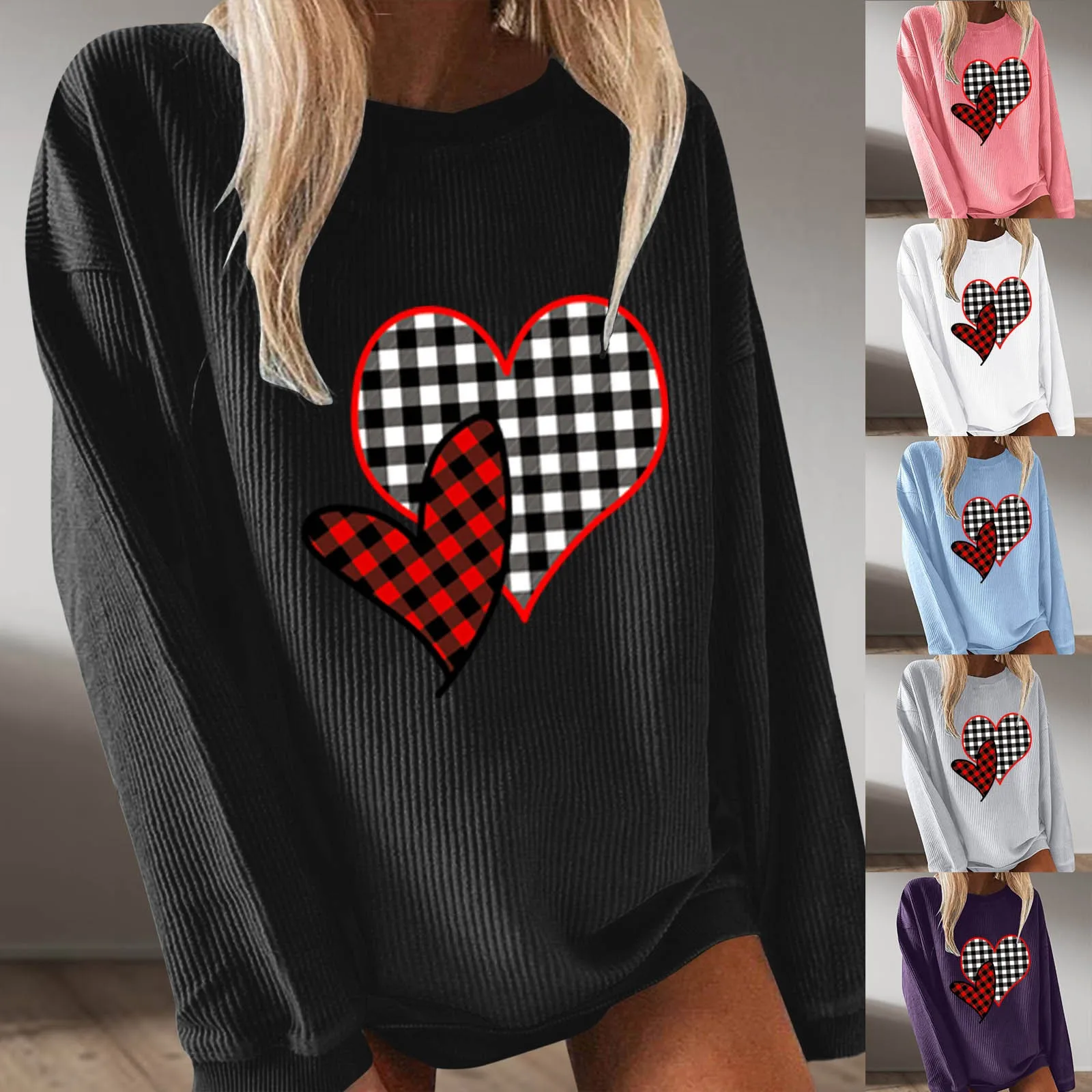 Women's Fashion Casual Printed Loose Undershirt Long-sleeved Shirt Blouse Women Scriptor Summo 2